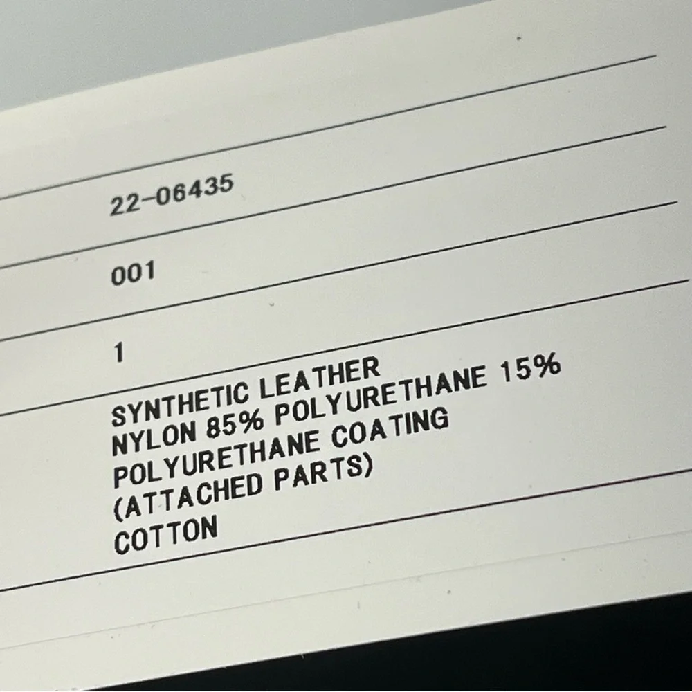 SACAI S Mixed-Media Faux Leather Leggings 0714 small black vegan - Picture 9 of 14
